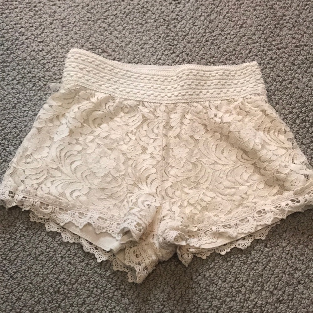 White shorts